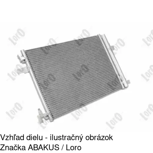 Chladiče klimatizácie 5511K8C1S /POLCAR/ - obr. 3