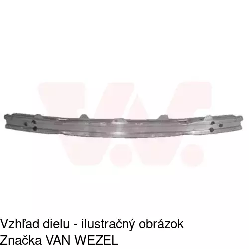 Výstuha nárazníka 551807-3 /POLCAR/ - obr. 1