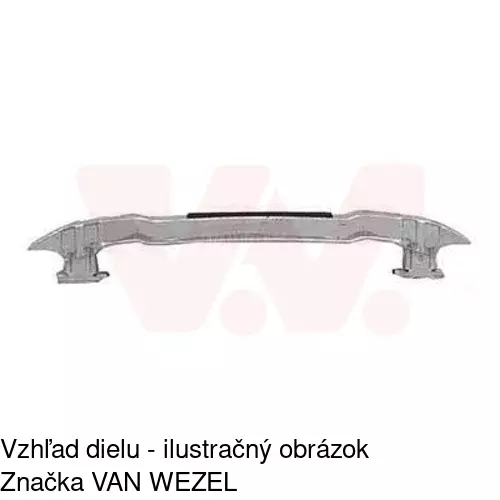Výstuha nárazníka 551896-3 /POLCAR/ - obr. 1