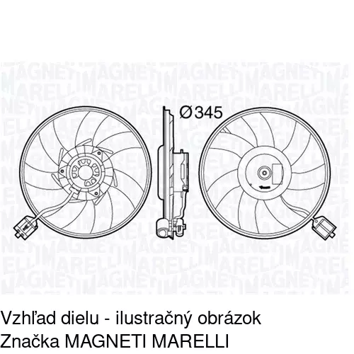 Ventilátory chladičov 552023W4 /POLCAR/ - obr. 1