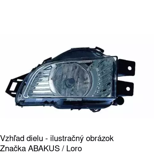 Hmlové svetlo - predné 552029-Z /POLCAR/ - obr. 4