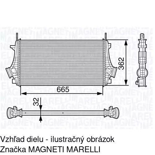 Chladiče vzduchu (Intercoolery) POLCAR 5520J81X