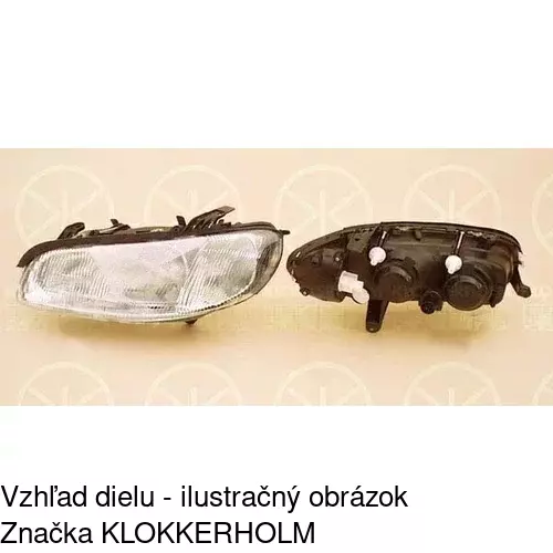 Hlavný reflektor 5527100E /POLCAR/ - obr. 1