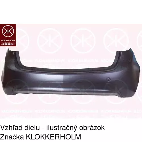 Zadný nárazník 554696-1 /POLCAR/ - obr. 1