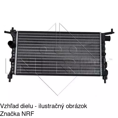 Chladiče vody 555508B1 /POLCAR/ - obr. 2