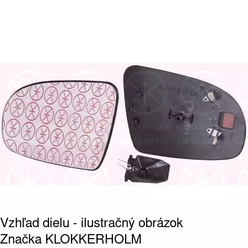 Vonkajšie zrkadlo 5555514M /POLCAR/ - obr. 3