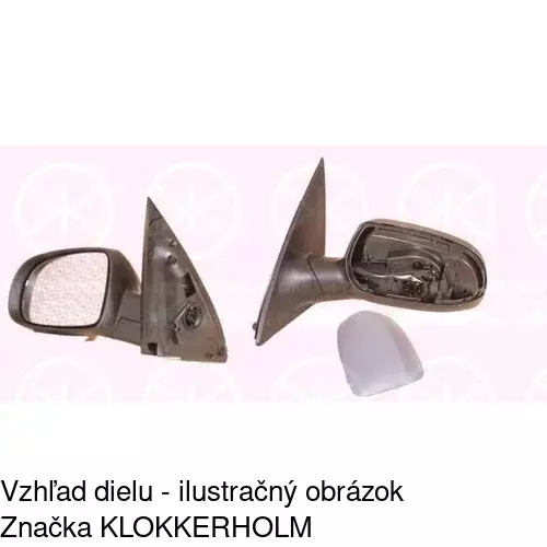 Vonkajšie zrkadlo 5556515M /POLCAR/ - obr. 1