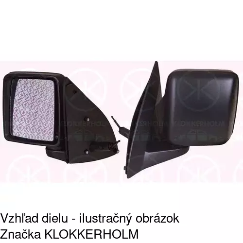 Vonkajšie zrkadlo 5556522M /POLCAR/ - obr. 2