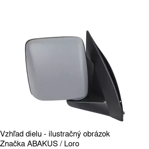 Vonkajšie zrkadlo POLCAR 5556527M