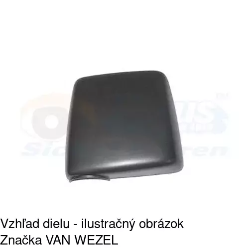 Rám vonkajšieho zrkadla 555656TM /POLCAR/ - obr. 5