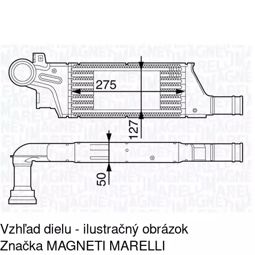 Chladiče vzduchu (Intercoolery) POLCAR 5557J81X