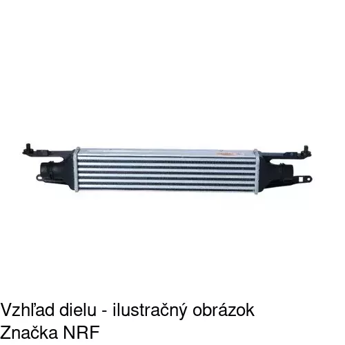 Chladiče vzduchu (Intercoolery) 5558J8-2 /POLCAR/