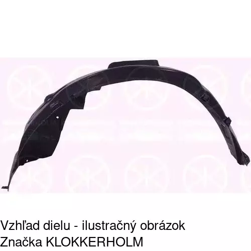 Podblatník (plast) 5559FL1T /POLCAR/
