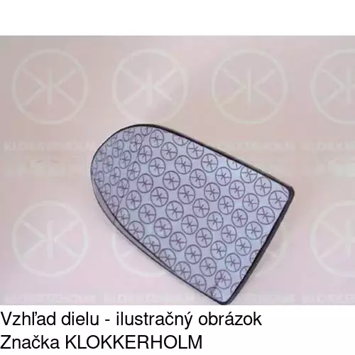 Vonkajšie zrkadlo 5560524E /POLCAR/ - obr. 1