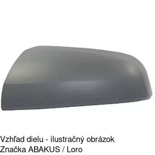 Rám vonkajšieho zrkadla 556155PM /POLCAR/ - obr. 4