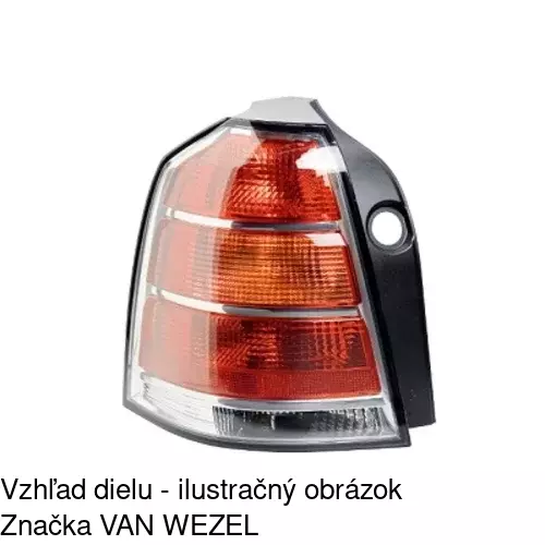 Zadné svetlo 556187-E /POLCAR/ - obr. 3