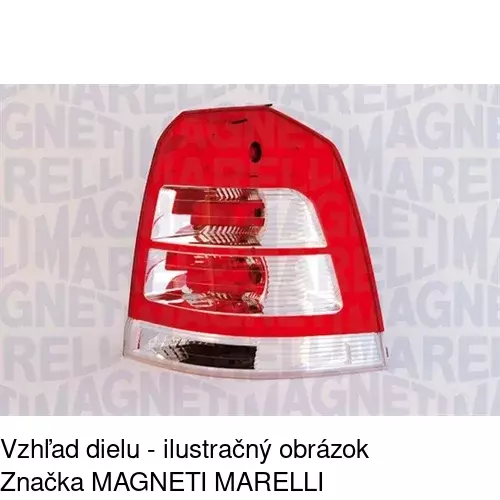 Zadné svetlo 5563871U /POLCAR/ - obr. 3