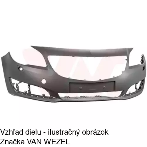 Predný nárazník 55D107-2 /POLCAR/ - obr. 2