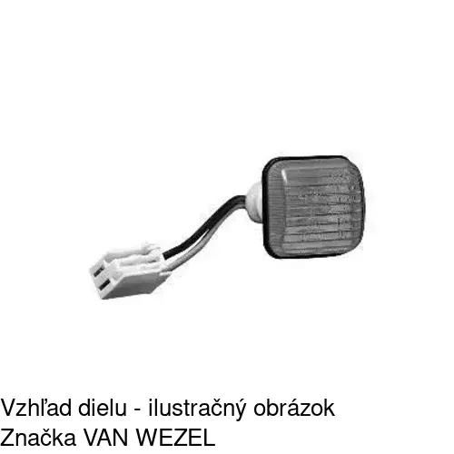 Bočná smerovka 5702195E /POLCAR/ - obr. 1