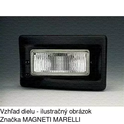 Hmlové svetlo - predné 570229-E /POLCAR/ - obr. 1