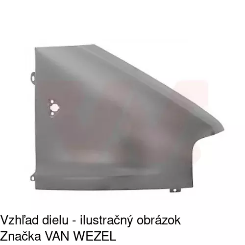 Predný blatník 570402-J /POLCAR/ - obr. 4