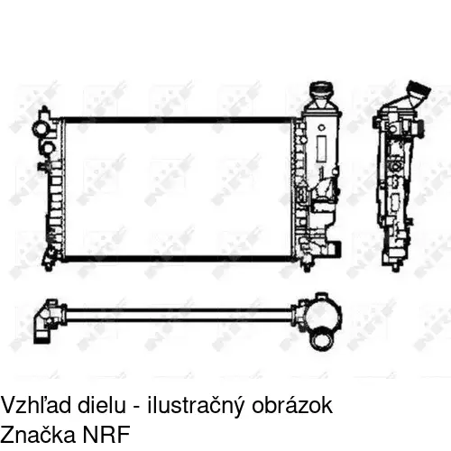 Chladiče vody POLCAR 5706086X