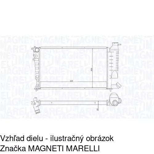 Chladiče vody 5707082X /POLCAR/ - obr. 1