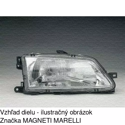 Hlavný reflektor POLCAR 5707100E