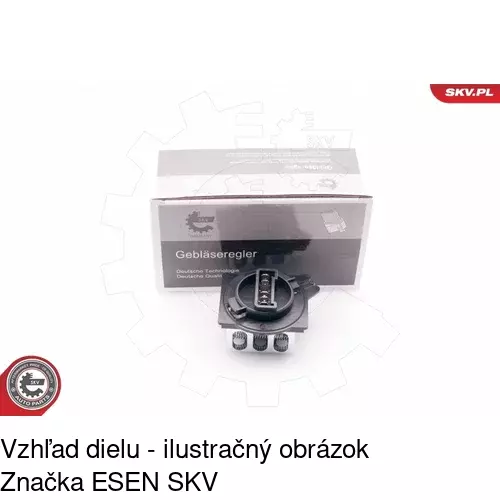 Ovládače klimatizácie 5707KST-2 /POLCAR/ - obr. 3