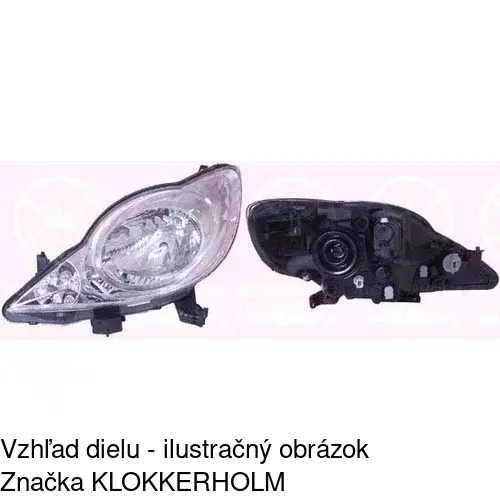 Hlavný reflektor 571609-V /POLCAR/ - obr. 3