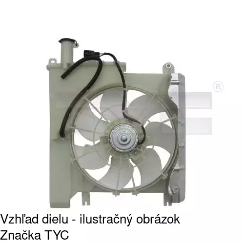 Ventilátory chladičov 571623W2 /POLCAR/ - obr. 1