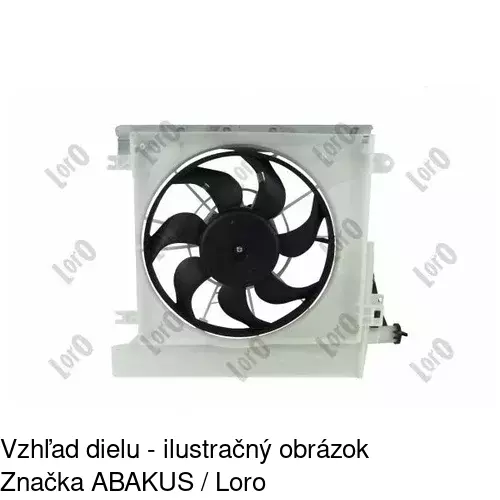 Ventilátory chladičov 571623W2 /POLCAR/ - obr. 4