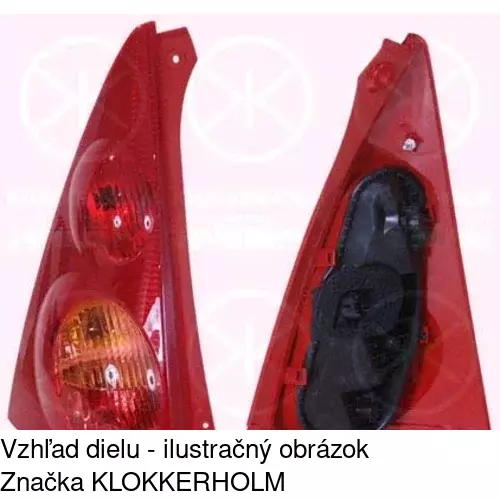 Zadné svetlo 571687-U /POLCAR/ - obr. 1