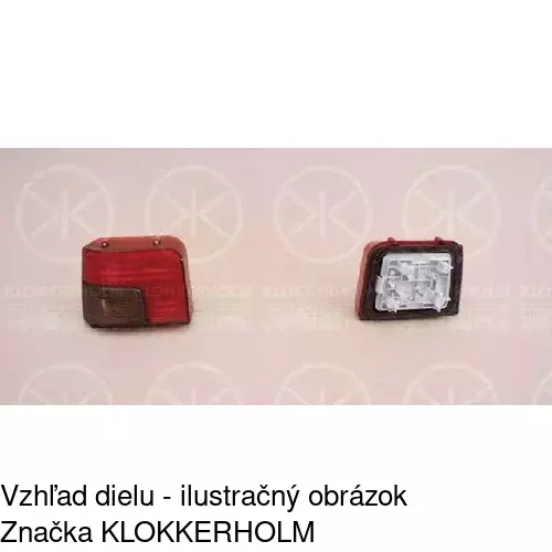Zadné svetlo POLCAR 572288-E