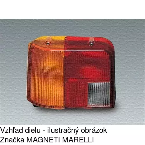 Zadné svetlo 572288-E /POLCAR/ - obr. 1