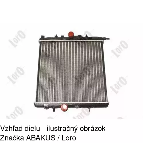 Chladiče vody 572308-1 /POLCAR/ - obr. 5