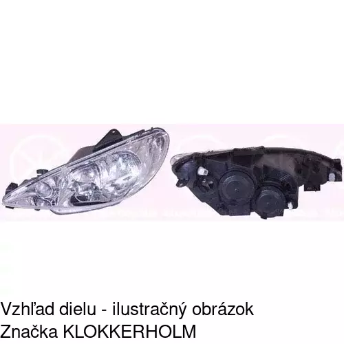 Hlavný reflektor 5723093E /POLCAR/ - obr. 1