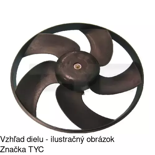 Ventilátory chladičov 572323W1 /POLCAR/ - obr. 1