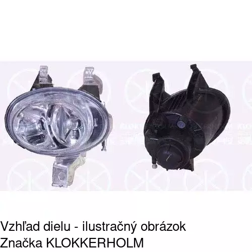Hmlové svetlo - predné 5723301E /POLCAR/ - obr. 2