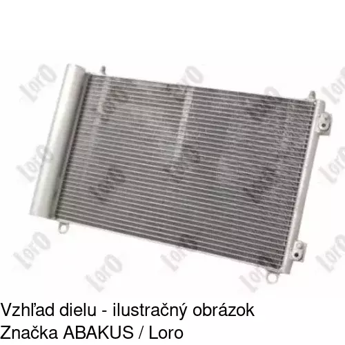 Chladiče klimatizácie 5723K84X /POLCAR/ - obr. 1