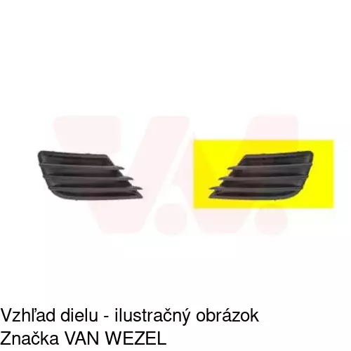Kryt v nárazníku 57242719 /POLCAR/ - obr. 1