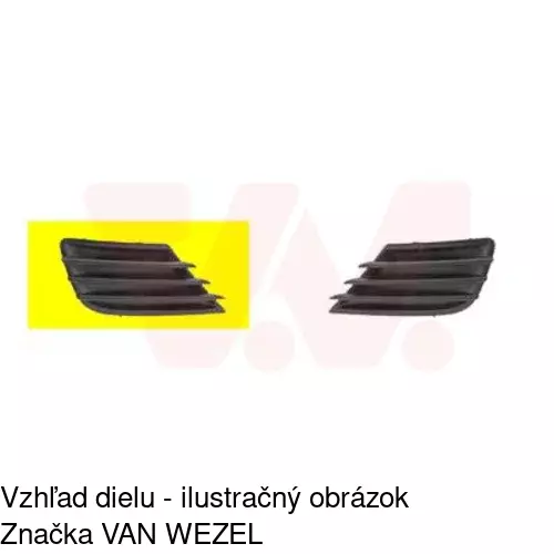 Kryt v nárazníku 57242720 /POLCAR/ - obr. 1