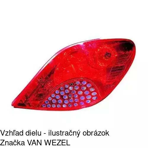 Zadné svetlo 572488-T /POLCAR/ - obr. 4