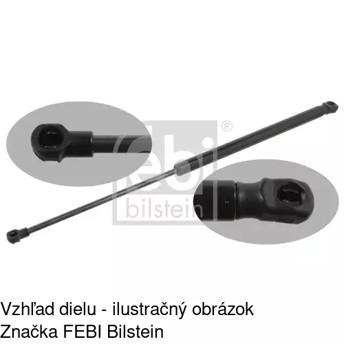 Plynová pružina 5724AB /POLCAR/ - obr. 1