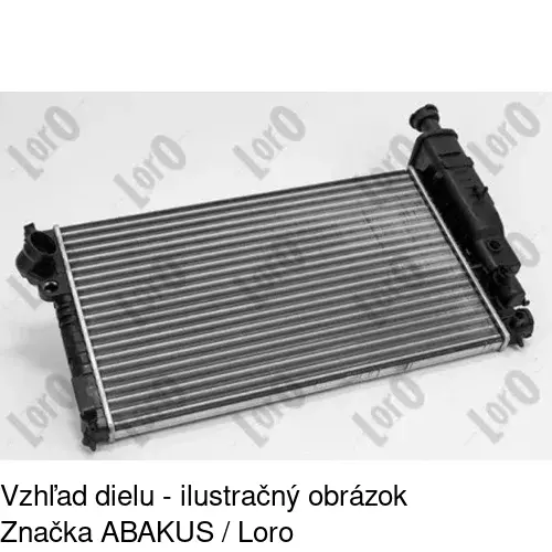 Chladiče vody 5745085X /POLCAR/ - obr. 2