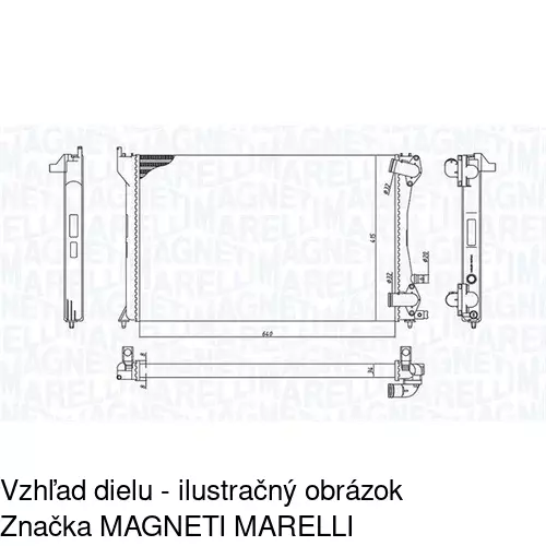 Chladiče vody POLCAR 5746084X