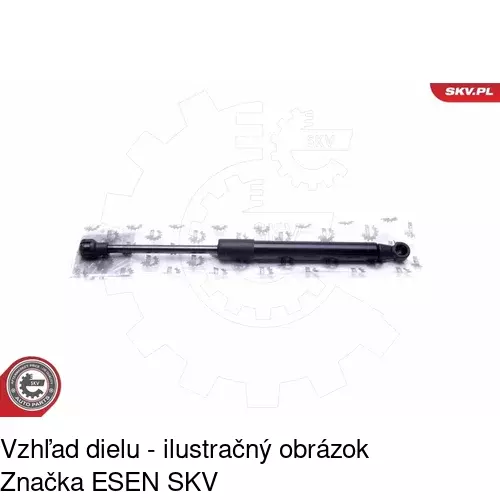 Plynová pružina 5746AB2 /POLCAR/ - obr. 1