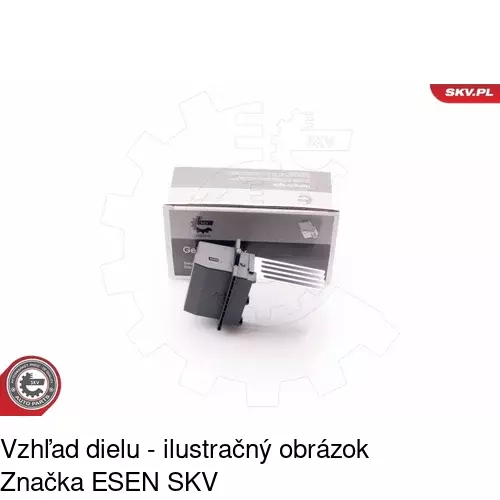 Ovládače klimatizácie 5746KST1X /POLCAR/ - obr. 2