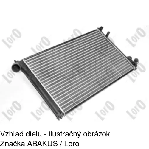 Chladiče vody 5747081X /POLCAR/ - obr. 2