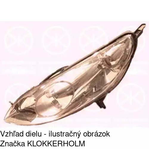 Hlavný reflektor POLCAR 5748102U